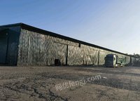 黑龙江哈尔滨出售二手钢结构厂房框架　100吨左右，32米宽，21夸，带中柱