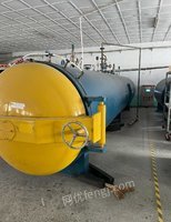 山东威海出售闲置固化炉，内径1.3米长8米电加热