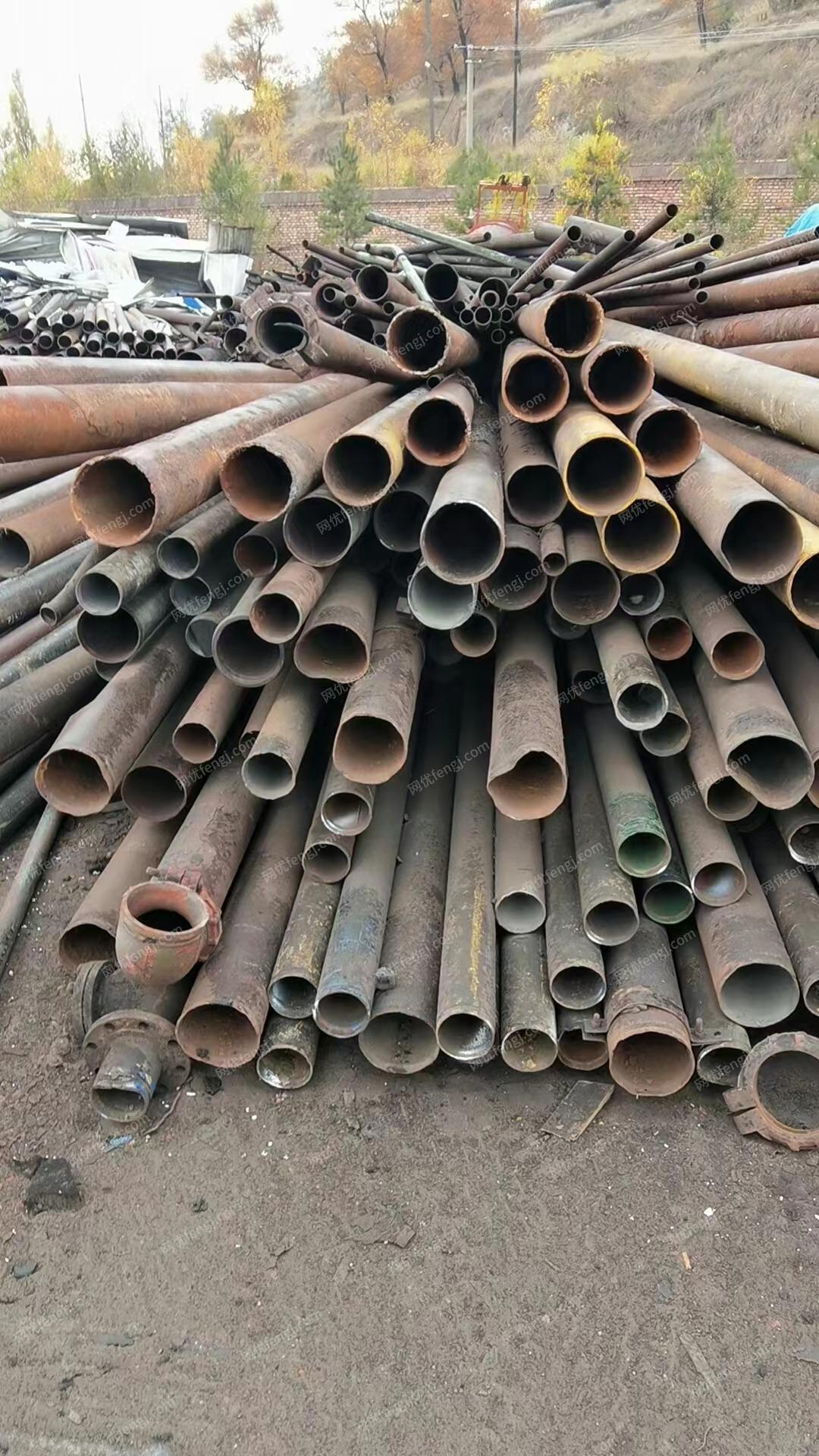 山西朔州出售废旧钢管一批