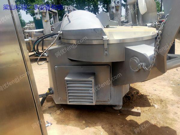 现货库存转让二手80型125型变频肉类斩拌机