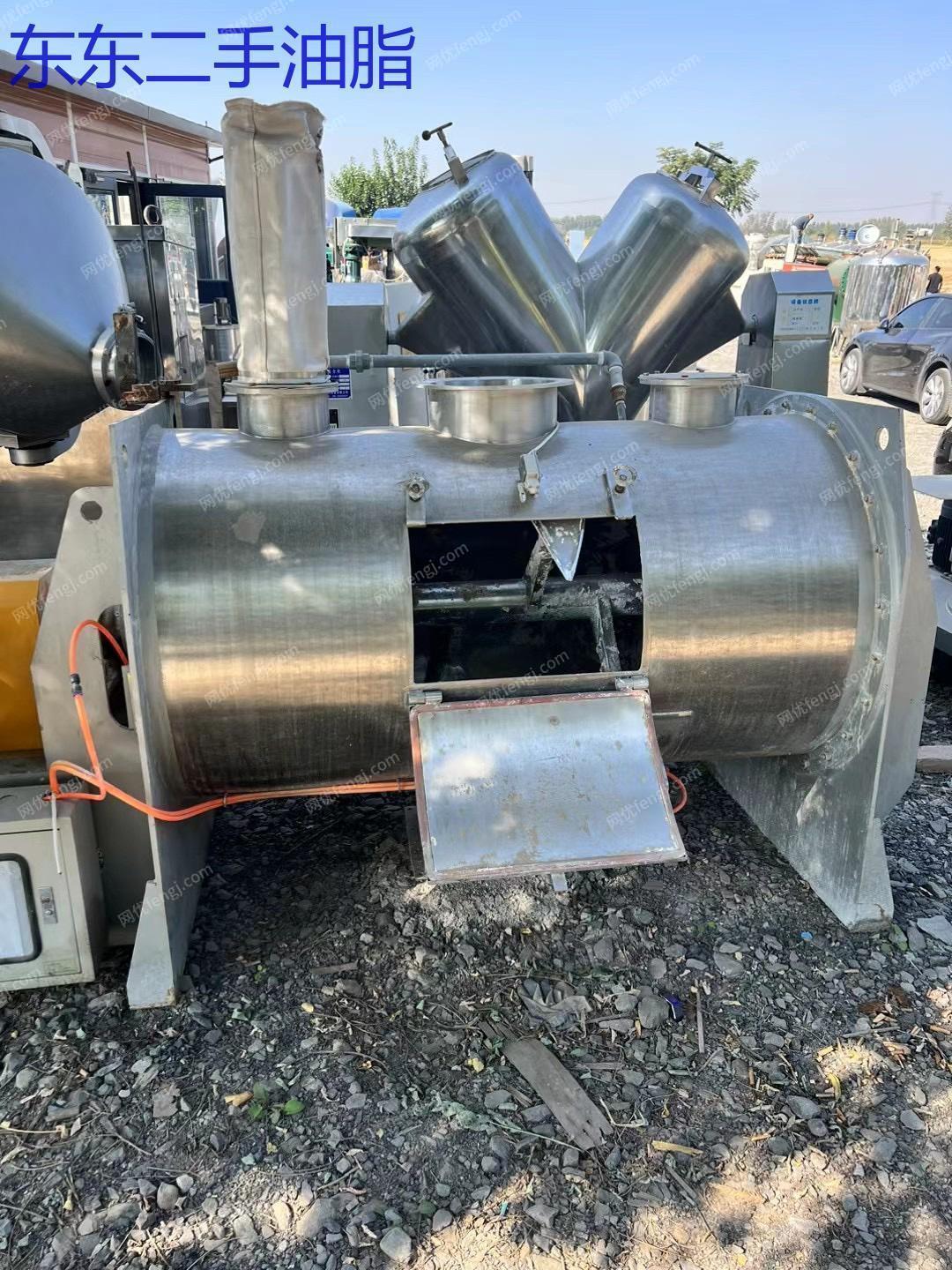 市场现货二手犁刀混合机 粉末全自动混合机 二手不锈钢混合机