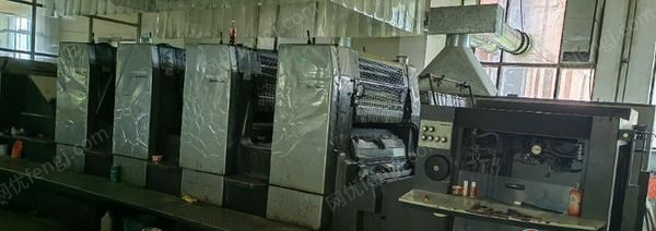 河南洛阳转让海德堡四色CD102-4,2003年胶印机