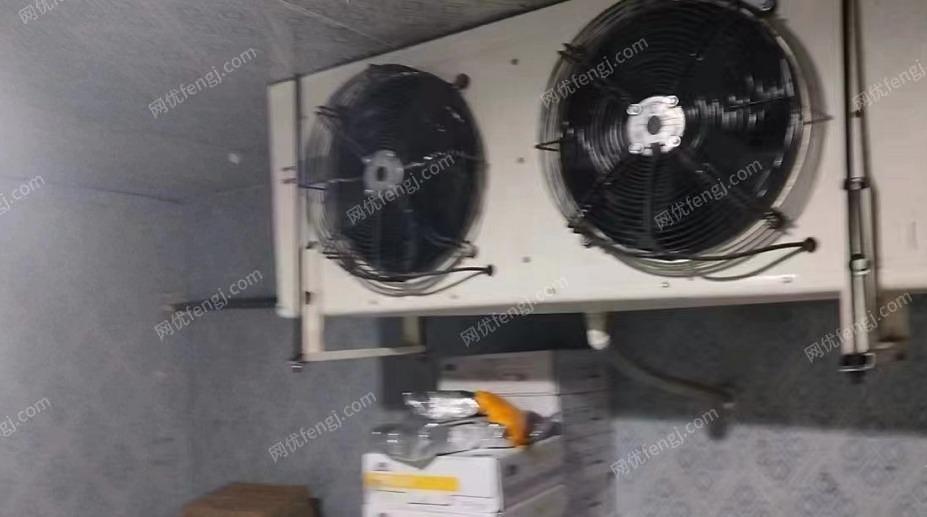 闲置冷库急售：刚换压缩机，4*9米，高2.5米，8匹机带两个风机