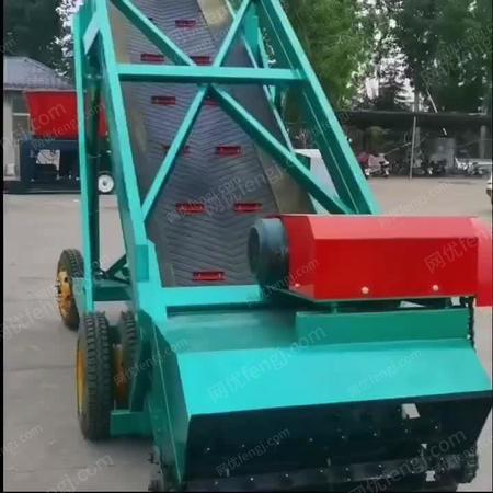 小型青贮取料机#电动自走式取草车