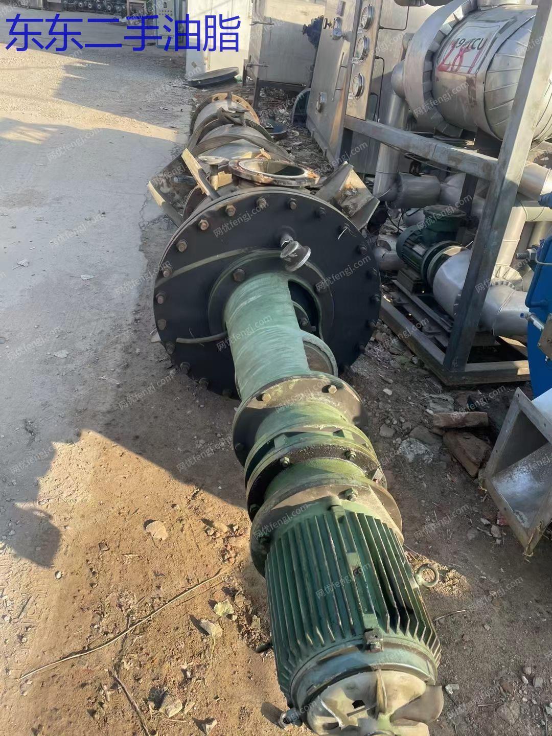 市场库存转让10平方钛材薄膜蒸发器 二手旋转薄膜蒸发器