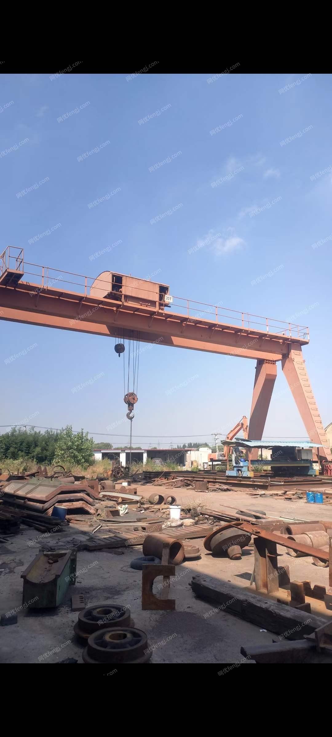 二手双梁行车出售