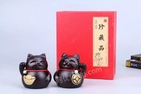 【50对】黑檀招财猫礼品装处理招标