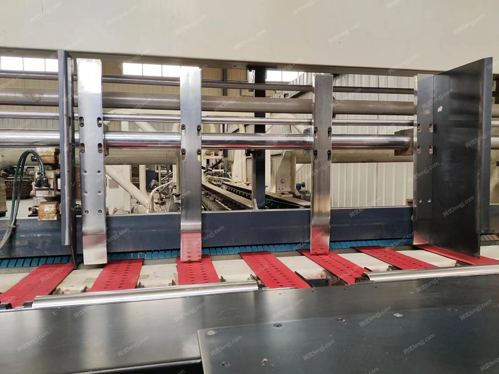 纸品公司处理上海上品2400全自动高速粘箱机
