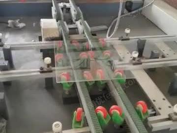 转让二手自动玻璃机印刷面积700x1...
