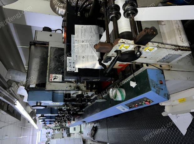 印刷厂搬厂处理万谙200商标机,中天模切机、琳得科5色轮转机、中天3色凸版印刷机、很新的晒版机