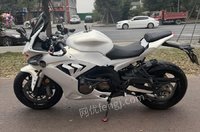 12月31日钱江(QJMOTOR)赛600摩托车带保险【可过户上牌】处理招标