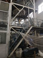 包装厂处理武汉1.6/1.7米上吹吹膜机4台，年份有1几年的，有10来的，有图