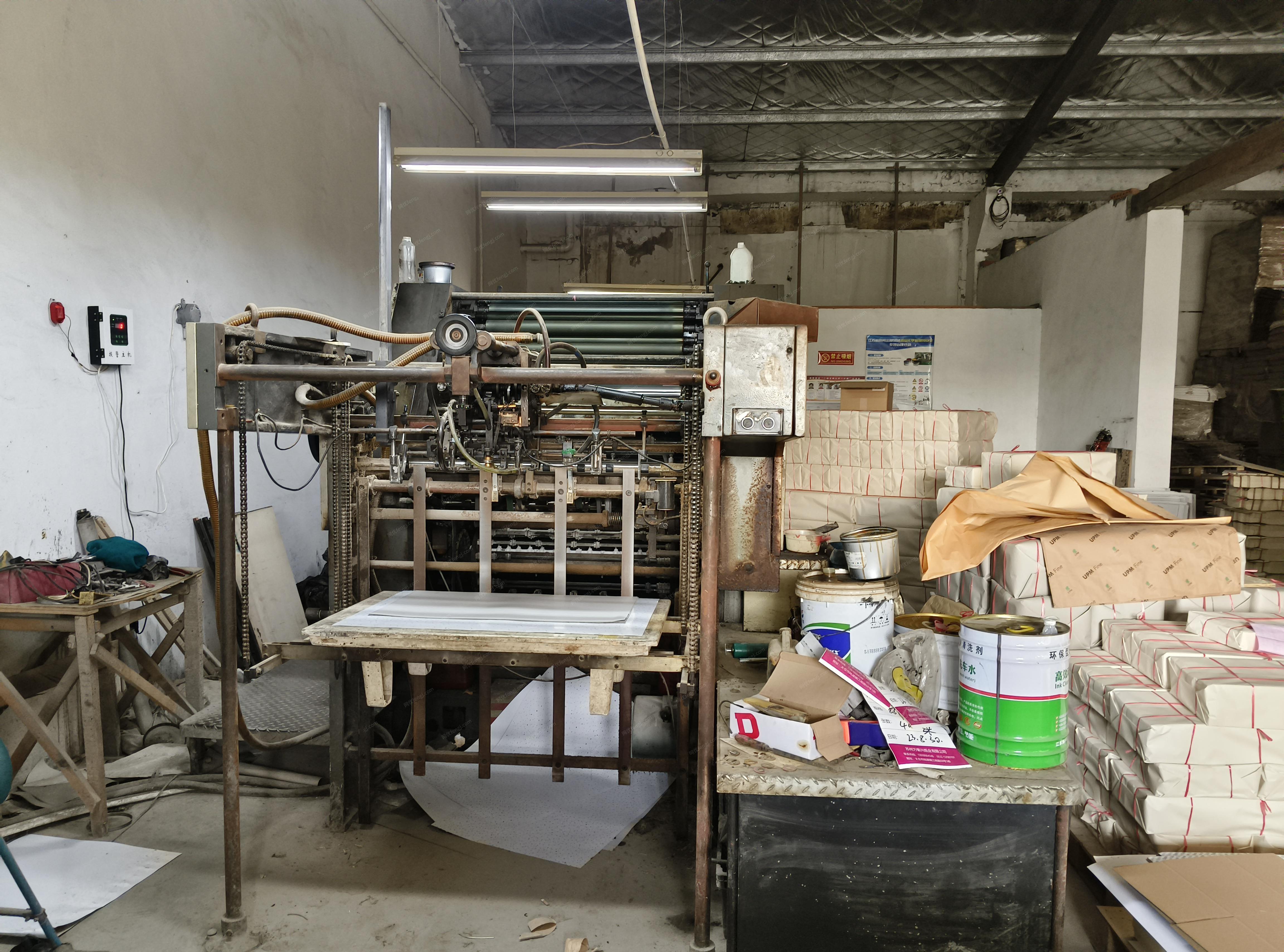 江苏苏州北人印刷机（08机）出售