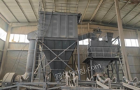 山东枣庄转让9成新,一小时处理100吨石粉的风选脱粉机