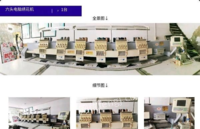 广西柳州转让永信牌6头9针绣花机