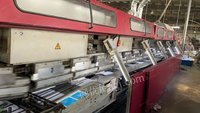 出售马天尼皇冠C12胶订机三面刀带监测机堆积