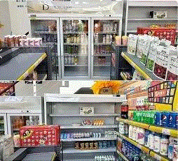 因店鋪轉(zhuǎn)讓,打包出售三門飲料柜和風(fēng)幕柜各一個 餐廳設(shè)備出售