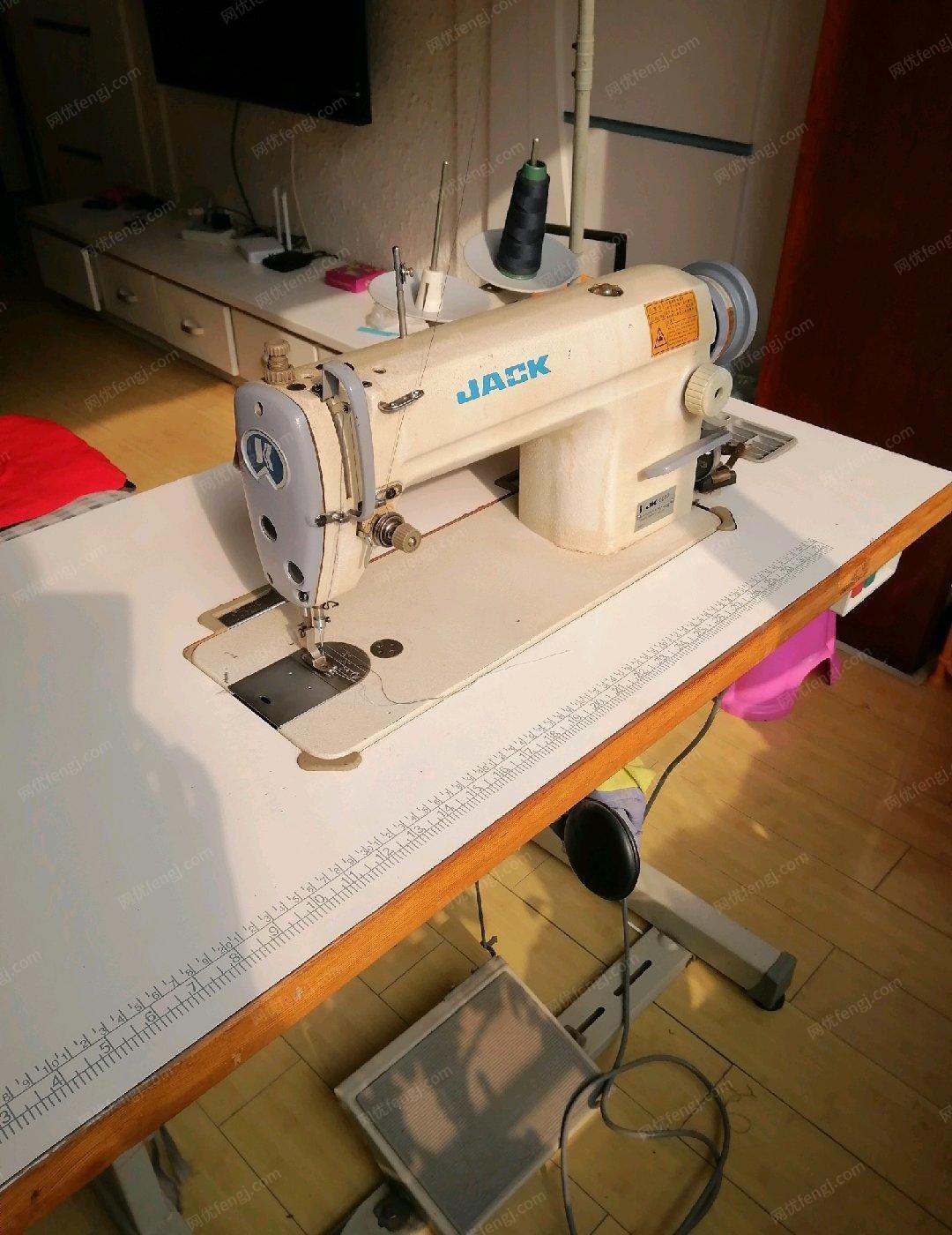 辽宁阜新出售二手缝纫机，无声电机