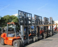 上海长期回收二手3-15吨叉车