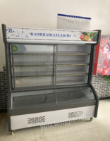 山西吕梁便宜出售1.5米的饮料冰柜一台和凉菜蔬菜冷藏柜一台打包一起1000元