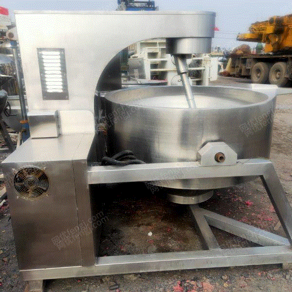 市场现货转让二手500升 600升电加热夹层锅