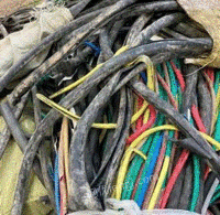 长期大量回收电线电缆　废塑料