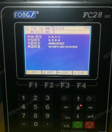 出售闲置FONGS FC28AD立信染缸控制电脑一批