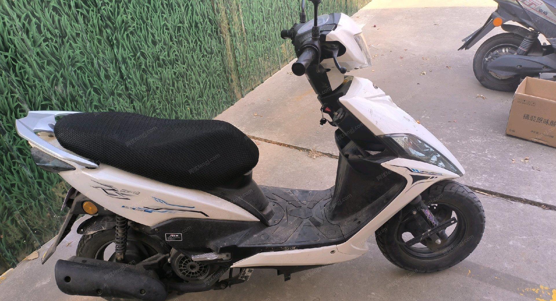 天津西青区现有一辆鬼火踏板摩托车出售，本人换车，诚意出售