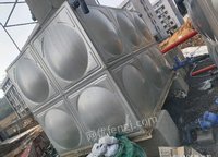 浙江杭州出售不锈钢水箱两个．长3米宽2米高2米