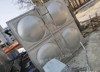 浙江杭州出售不锈钢水箱两个．长3米宽2米高2米