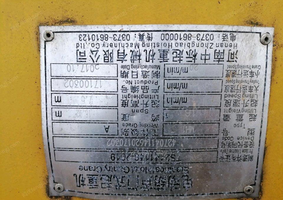 江西南昌出售10吨龙门吊一台18+6+6，16吨龙门吊一台18+4+2