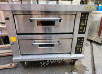 上海闵行区新麦烤箱两层四盘带一层蒸汽石板出售
