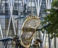 舟山城市主题小脚丫铜时钟雕塑铸铜系列图例