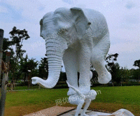 苏州艺术欣赏白铜大象雕塑铸铜定制
