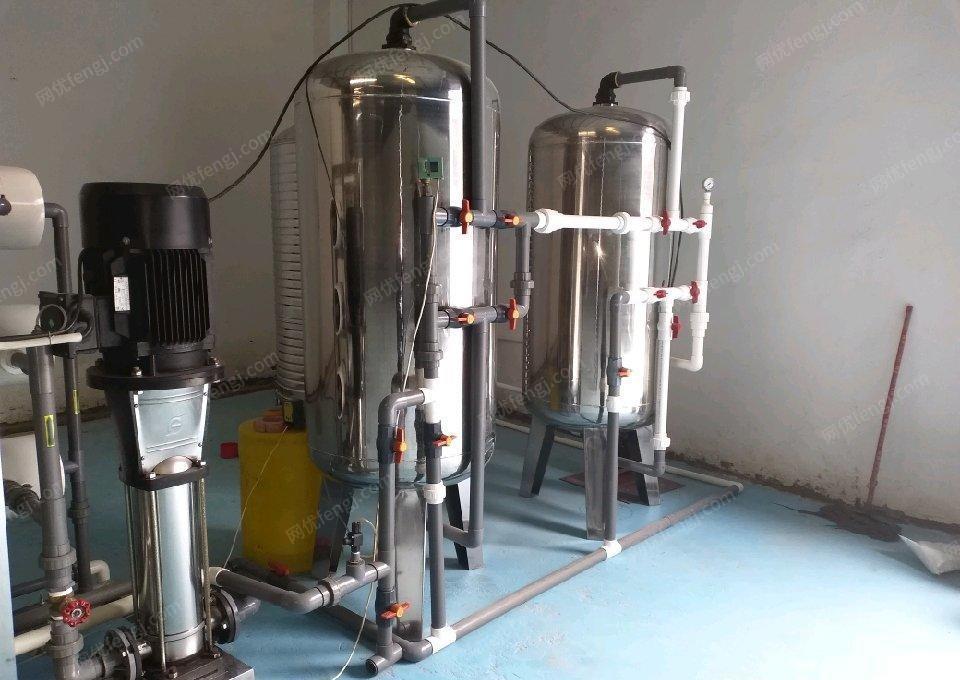 广西桂林桶装水罐装生产线和水处理设备转让