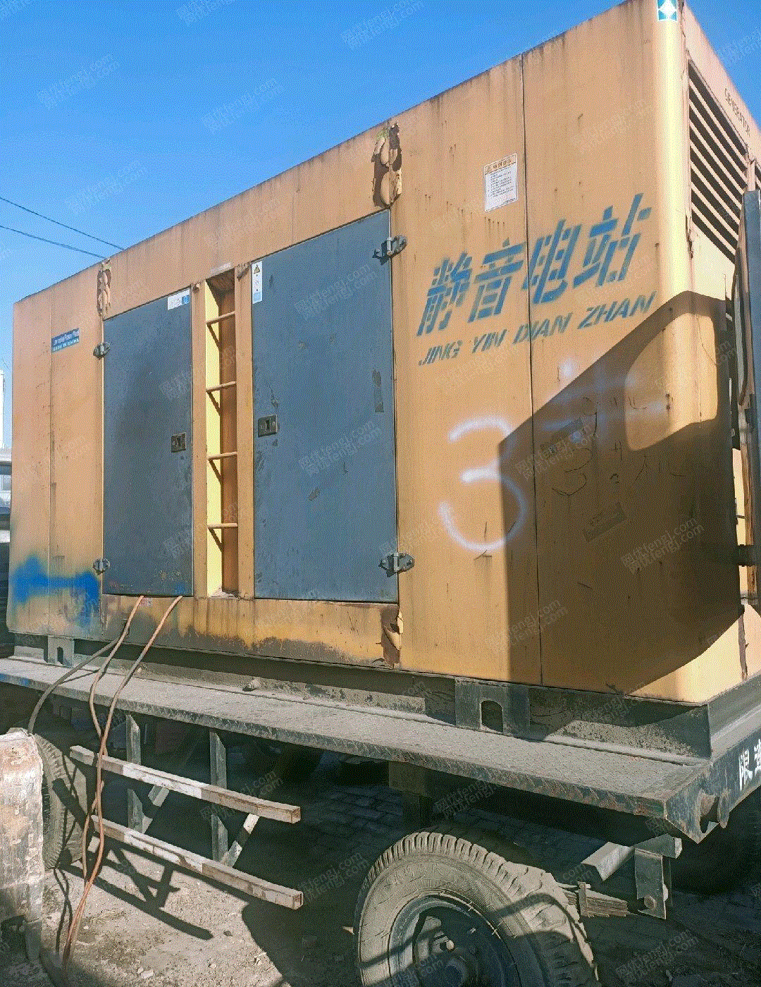 二手汽油发电机组出售
