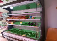 四川资阳出售一体机风幕柜，水果展示柜、小型保鲜冷库