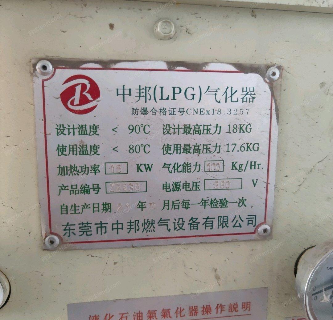 河南许昌因设备更新闲置，燃烧机+汽化器低价出售