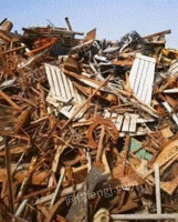 长期大量回收废铁　厨房拆除　报废车