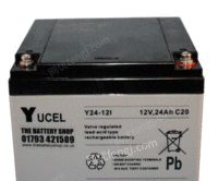 英国YUCEL蓄电池Y7-1212V7Ah后备储能用UPS电池YUCEL铅酸电池