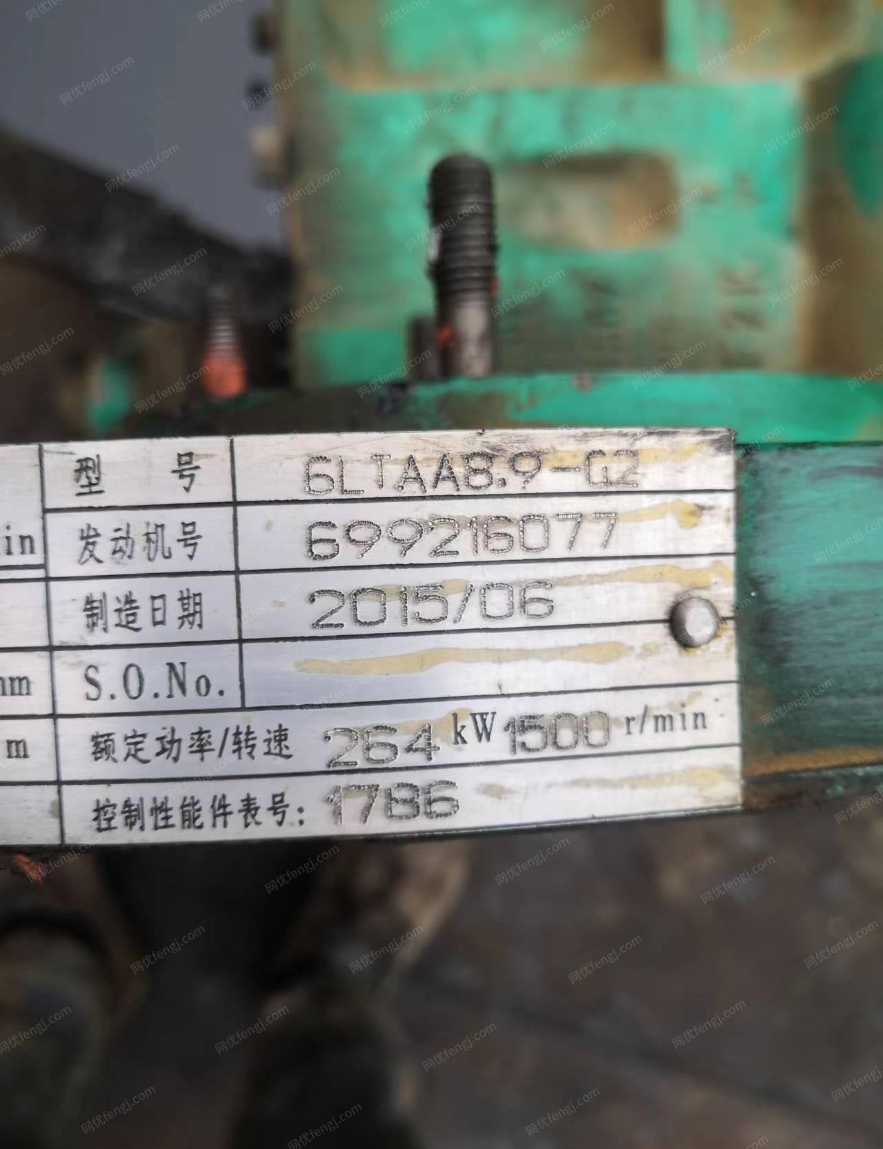 广西南宁康明斯150千瓦发电机组低价出售