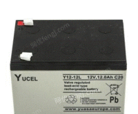 YUCEL蓄电池Y8-12储能密封仪表仪器12v8AH精密应急照明电源