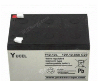 YUCEL蓄电池Y12-1.2AH铅酸电池12V1.2AH儿童电动车