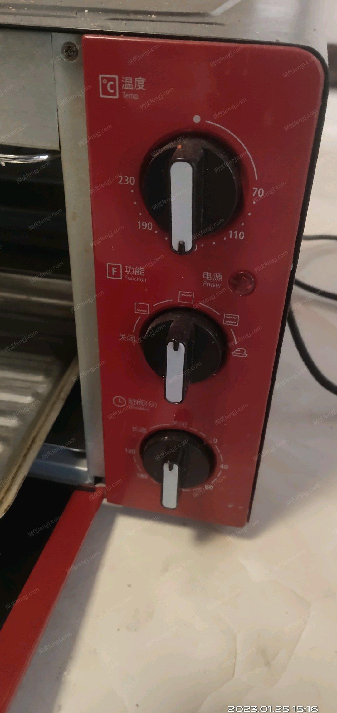 山西太原出售美的25L电烤箱，九成新，100元自提
