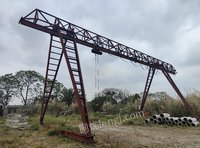 海南海口出售24米龙门吊，带120米轨道
