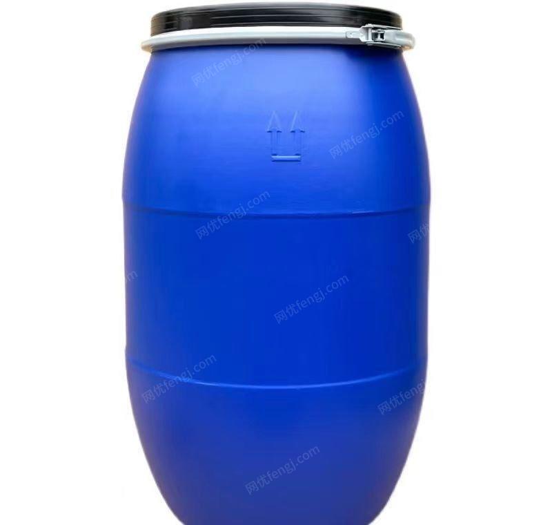 辽宁大连几乎全新200l桶塑料油桶化工桶低价出售