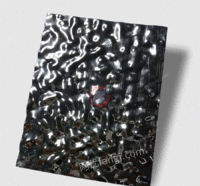 佛山304镜面黑钛水波纹不锈钢板