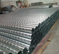 江大风管质量的镀锌螺旋风管厂房排气管道