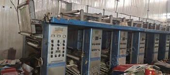 编织袋厂处理2021年折边机，2007年流延机和印刷机各1台