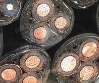 长期回收废电缆　废铜